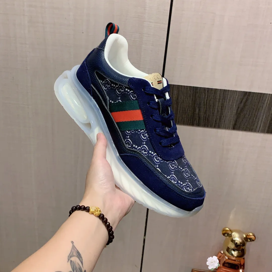 Men's men's shoes💰460💰💰🎩🎩[Lightning][Lightning] "Gucci*" The latest • popular casual shoes, top brand [seduce] luxury ~ purchasing agency, top ~ quality. [Strong] The upper is made of imported breathable cowhide with material ➕ breathable sheepskin feet (•) and fine workmanship. The original stylish and stylish soft rubber wear-resistant and non-slip outsole is light and comfortable on the feet. The real thing looks better when taken in real life. 013: code: 38-44, 4️⃣ colors